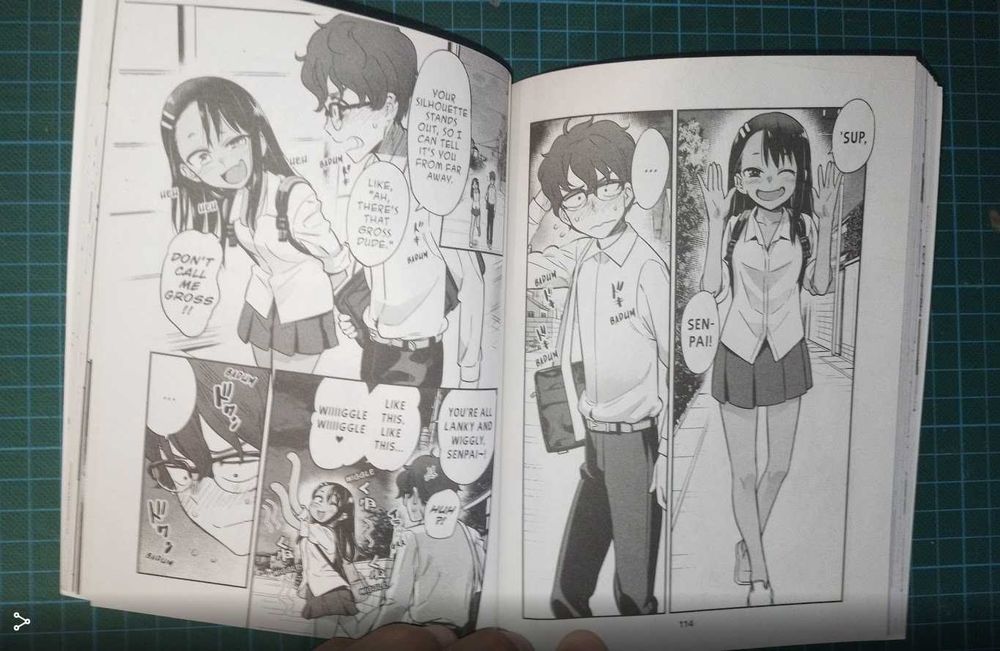 Mangá Don't Toy With Me Miss Nagatoro - Versão Inglês