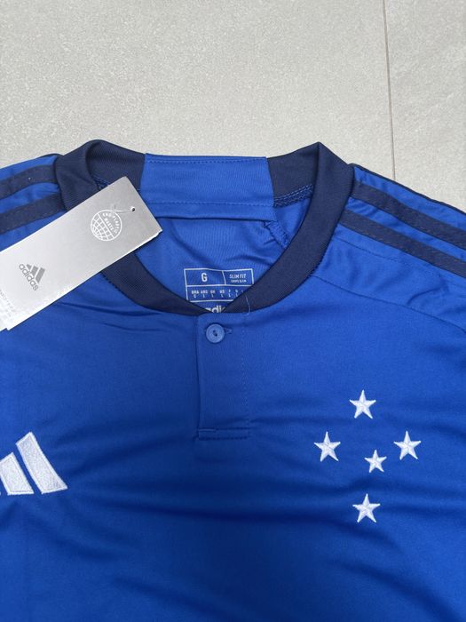 Niebieska koszulka pilkarska Adidas nowa z metka