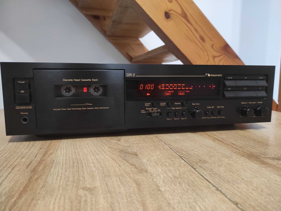 Magnetofon kasetowy Nakamichi DR-2 /WYSYŁKA