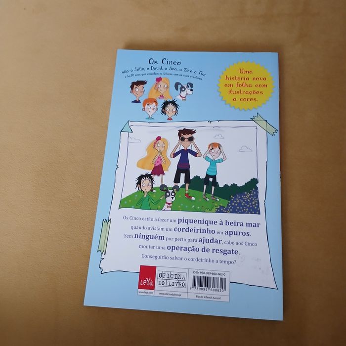 Os mini cinco salvam o cordeirinho