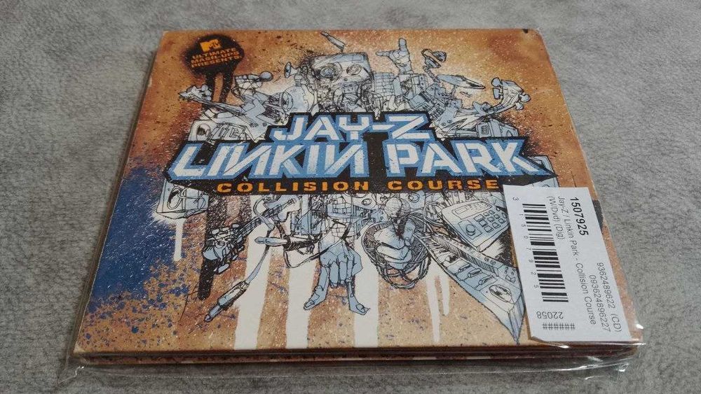 jay-z, linkin park - collision course. европейский cd + dvd