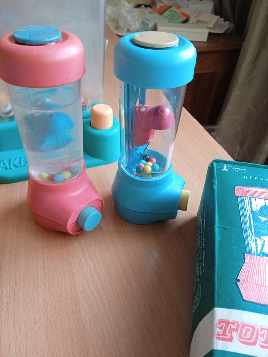 Водные игры Бегемот Тотоша и Акватрон кольцелов производства СССР