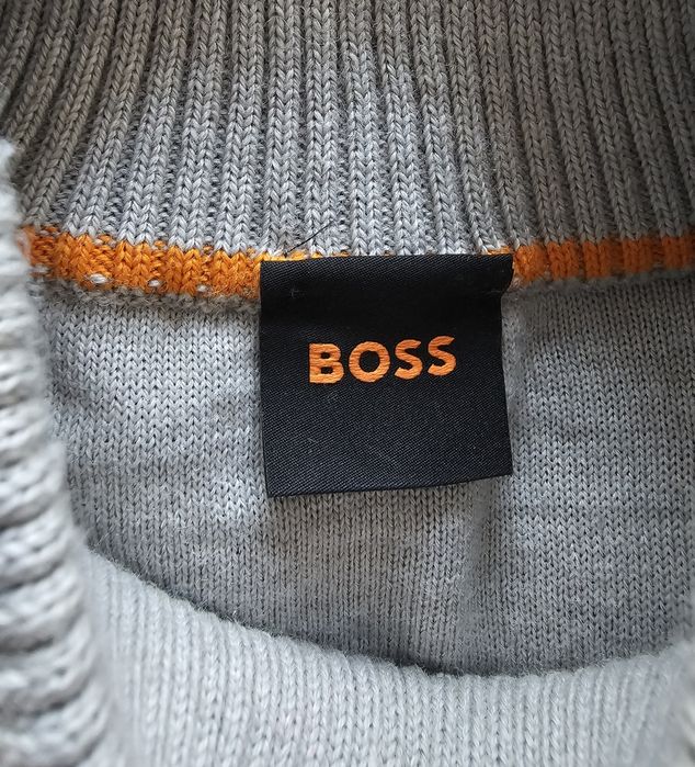 Hugo Boss nowy wełniany sweter męski r. L