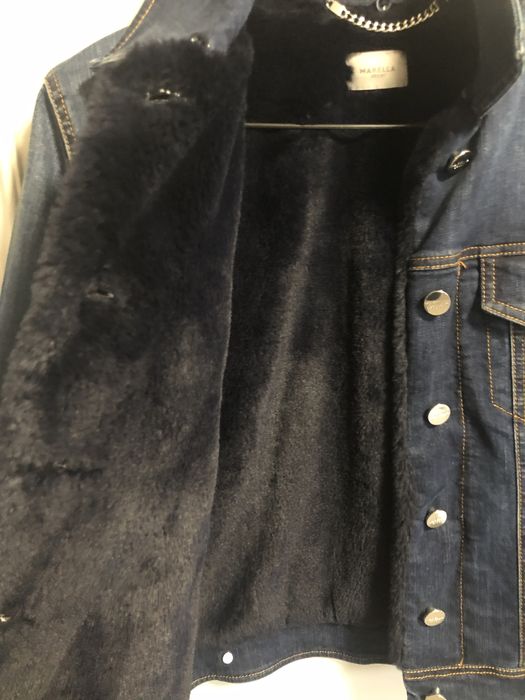 Куртка утепленная осень джинс Marela