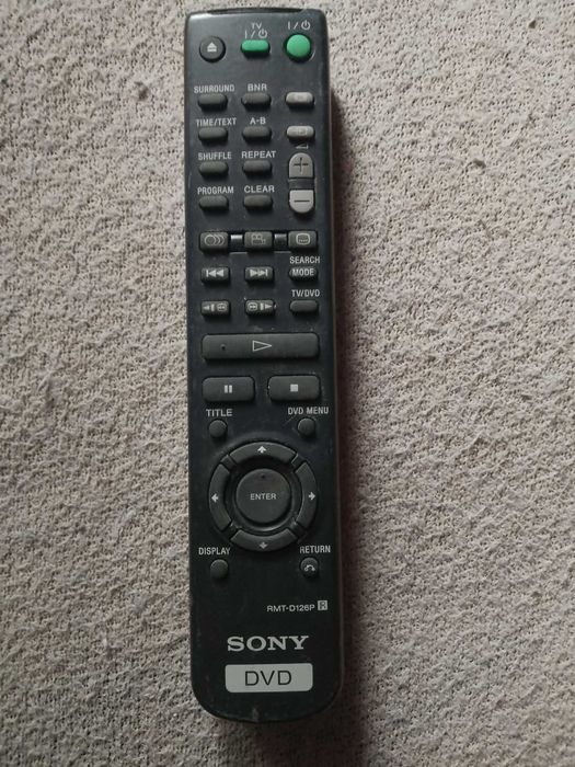 pilot oryginalny RMT-D126P do DVD Sony