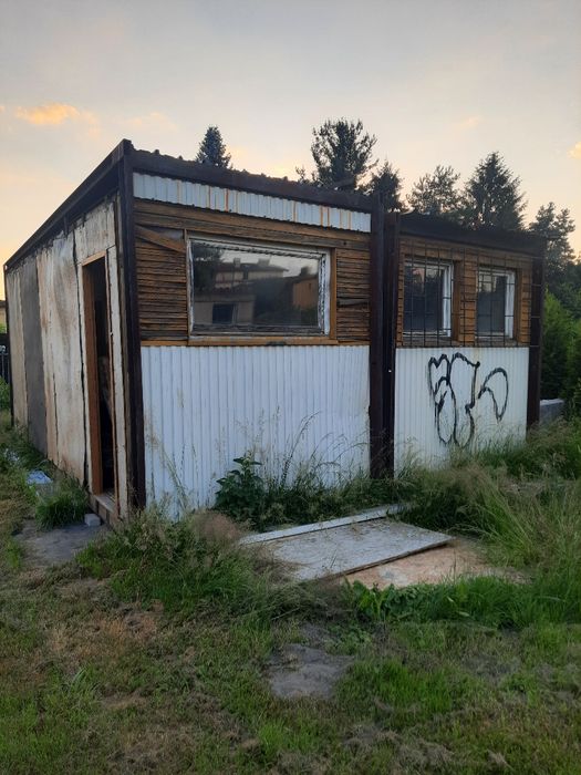 Kontener socjalny magazyn garaż wiata 6,5×5.
