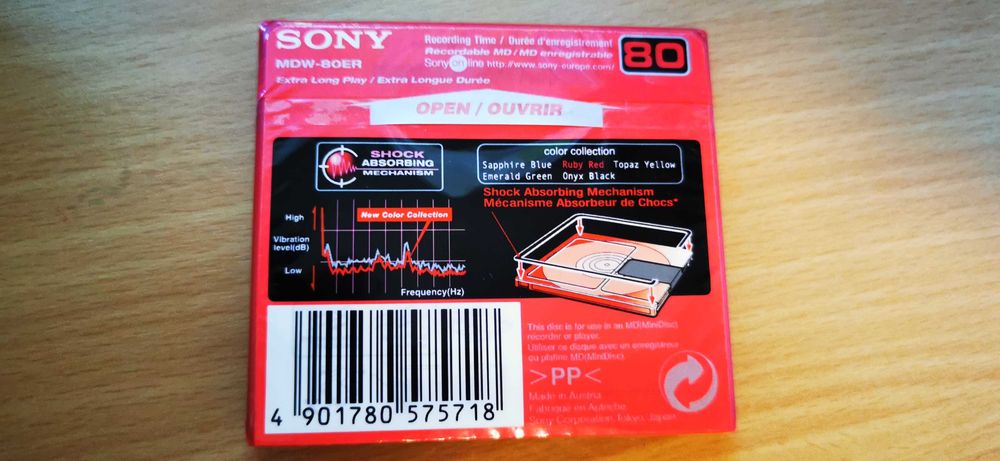 Mini dyski SONY nowe