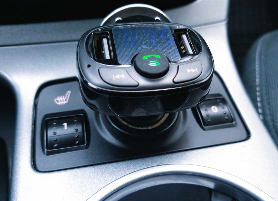 Модулятор в автомобіль фм-трансмітер Baseus блютуз mp-3