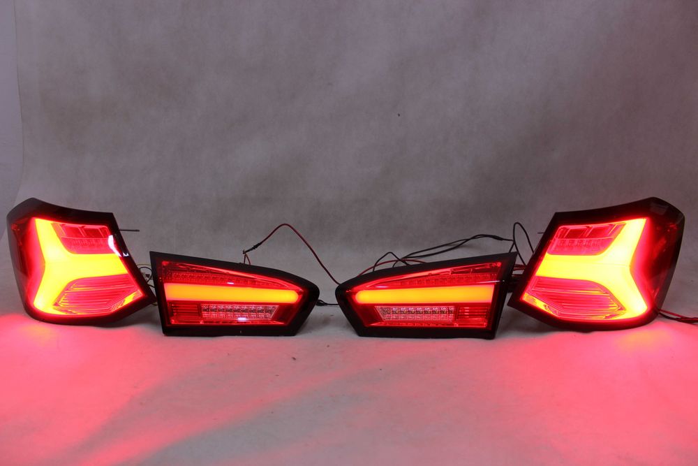 Lampy tył tylne FORD FOCUS mk4 IV 18-21 HB Dynamic RED SMOKE LED NOWE