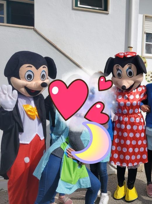 Aluguer Fato  Marshal/ Panda / Minnie/ Mickey