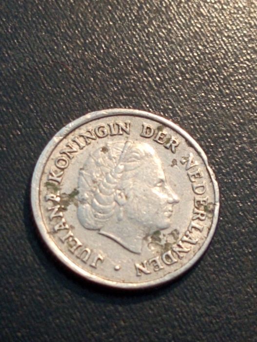 2 moedas 1 gulden e 10 cents - Netherlands - Holanda - 1973 e 1950