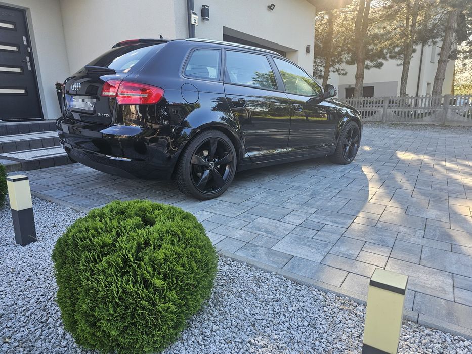 Audi A3 8p 2.0 tdi 140km, led, tempomat, sport, android