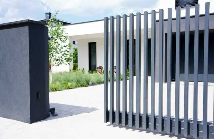 Ogrodzenie grzebieniowe PREMIUM nowoczesne profile palisada pionowa