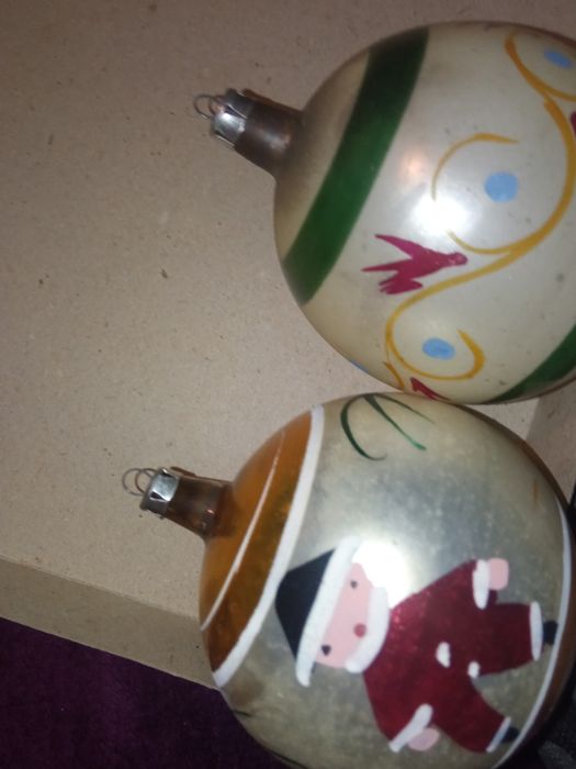 bombki choinkowe okres PRL