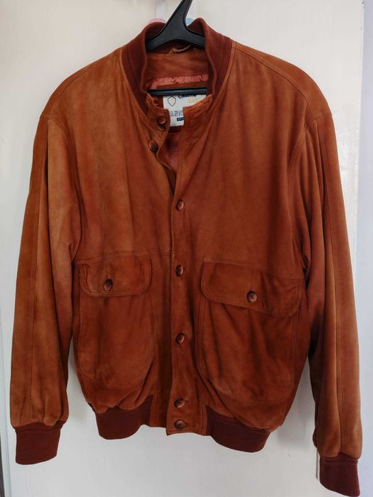 Шкіряна куртка чоловіча SABI Fancy Fashion Швейцарія 50 розмір