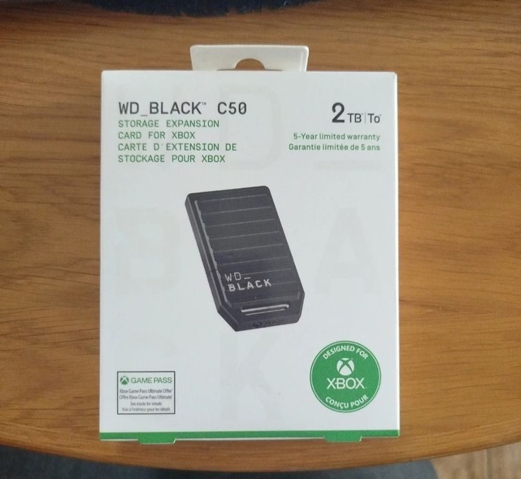 WD Black C50 2TB karta pamięci do xbox