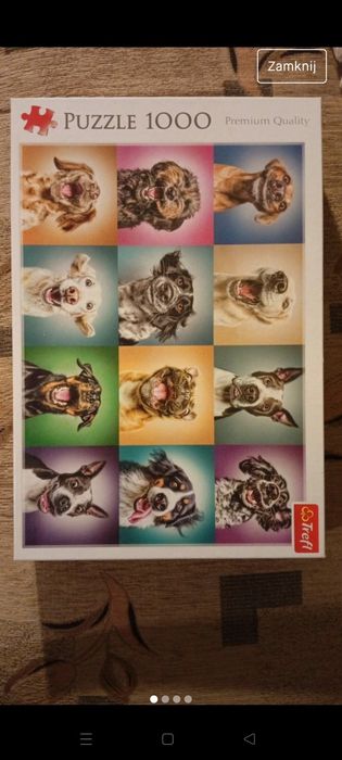 Puzzle 1000 wesołe pieski