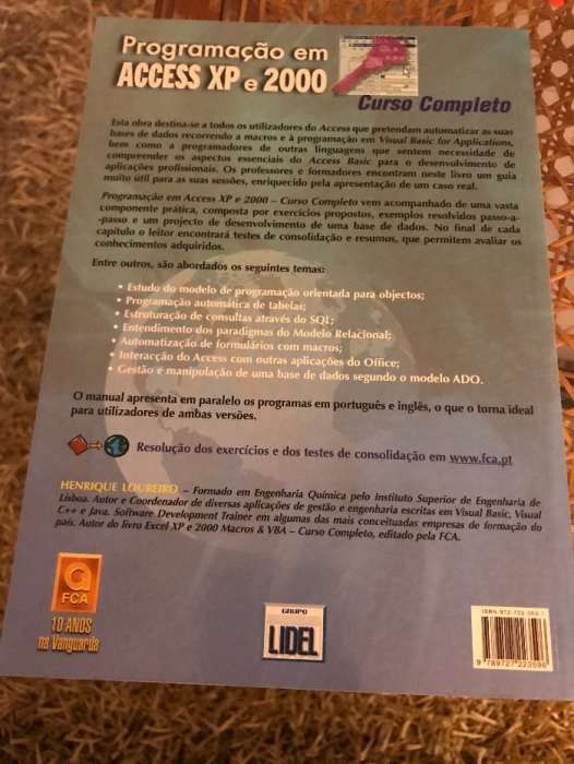 Programação em Access XP e 2000
