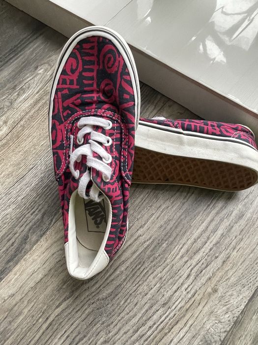 Кеди Vans червоні