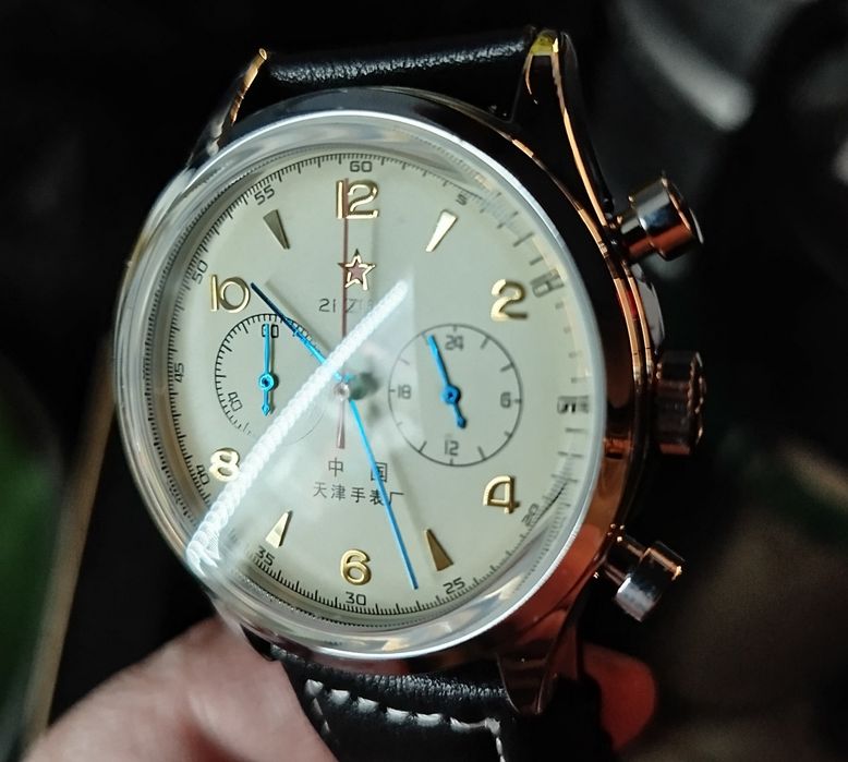 Pilot Seagull 1963г.21 Zuan Часы-хронограф