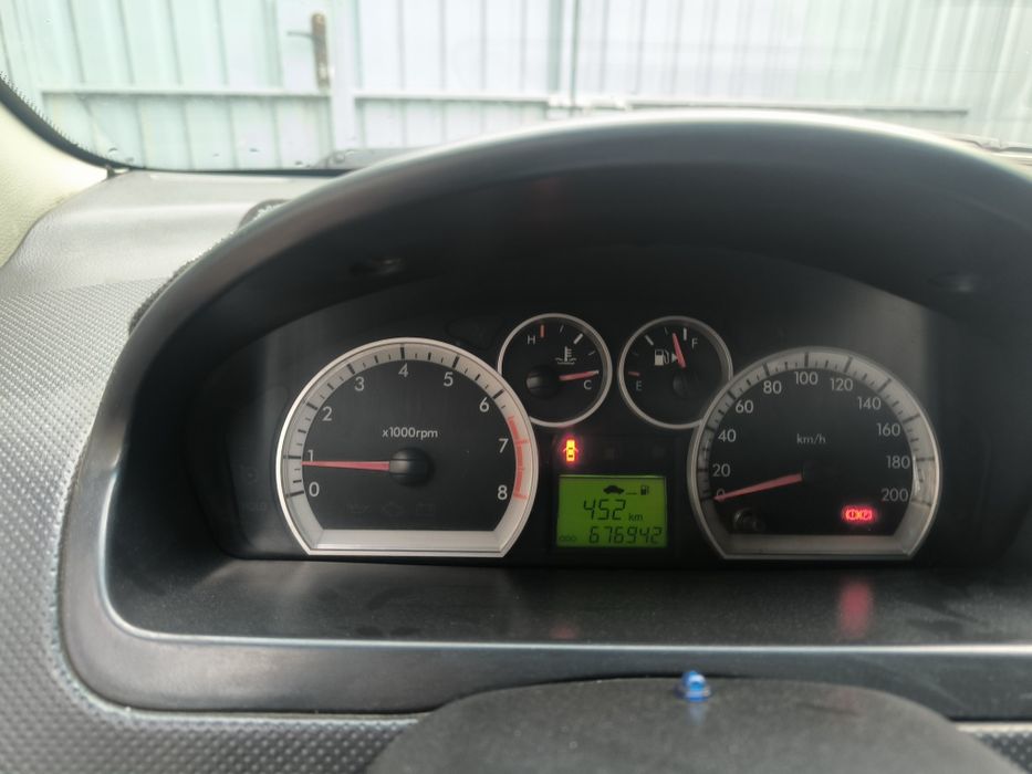 Панель приборов с зпасам хода Авео Т 250 Заз Вида
