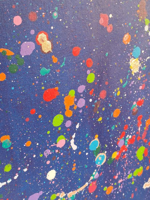 Tela original pintada a acrílico