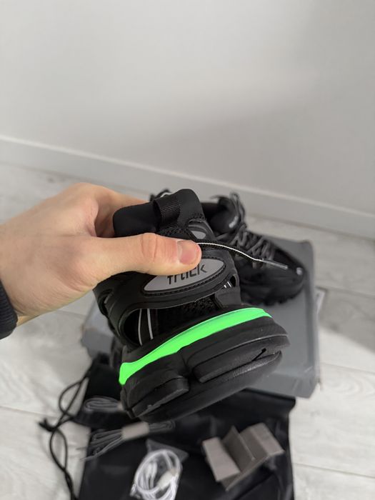 кроссовки Balenciaga Track 1 Black led sneakers 41 42 43 44 45