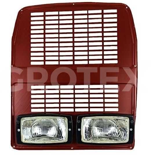 Siatka Maski do Ursus C-330 z lampami + ŻARÓWKI H4