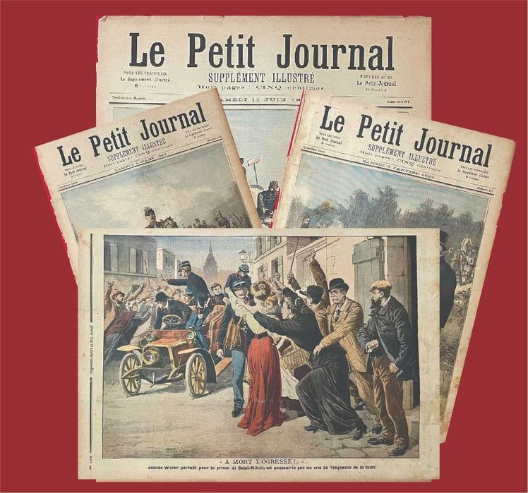 Gravuras e Ilustrações do "Le Petit Journal" - 1893