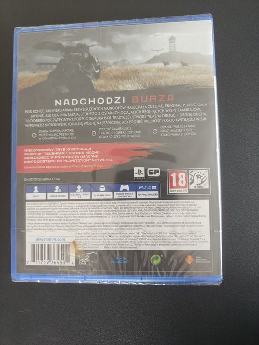 Gra PS4 Ghost of Tsushima NOWA