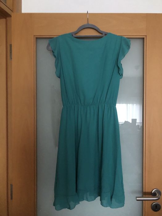 Vestido azul trespasse