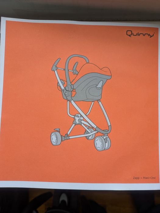Carrinho bebé Quinny com babycoque