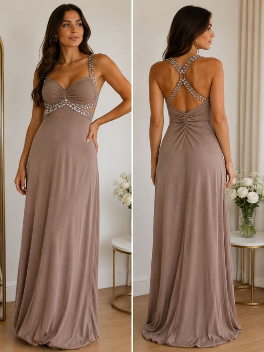 Sukienka wieczorowa elegancka na wesele roz S/ 36