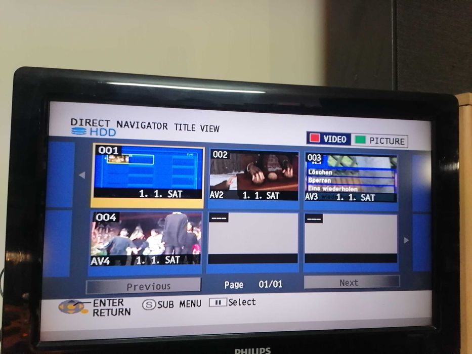 Nagrywarka Panasonic DMR-EH52 DVD-rw Recorder/HDD 80GB Pilot
