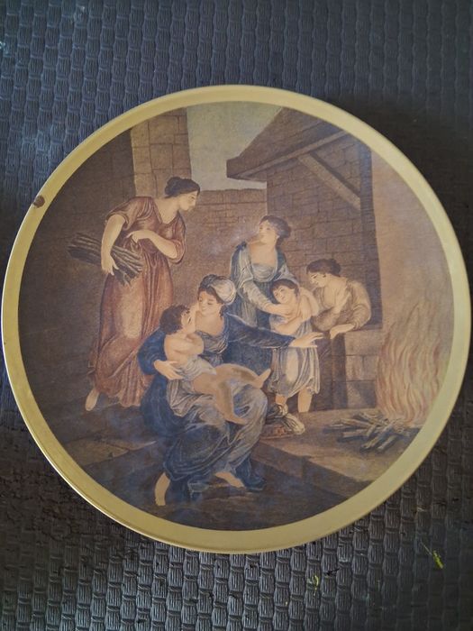 Prato de Porcelana - "Inverno"