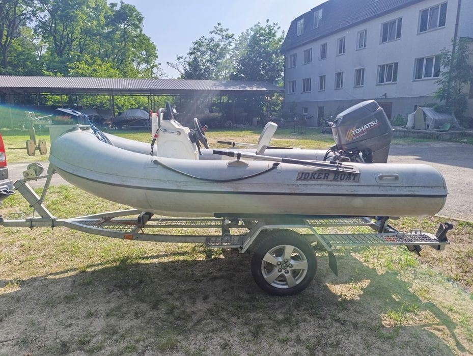 RIB 3.5 TOHATSU 30 , 4T лафет