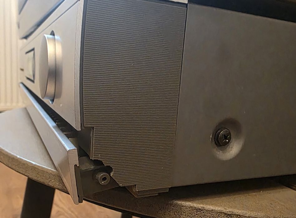Denon AM FM stereo receiver DRA 210 + compact disc Player DCD 210