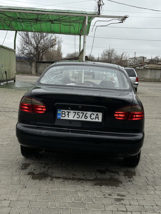 Daewoo Lanos 1.6 • Газ/Бензин • Чорний