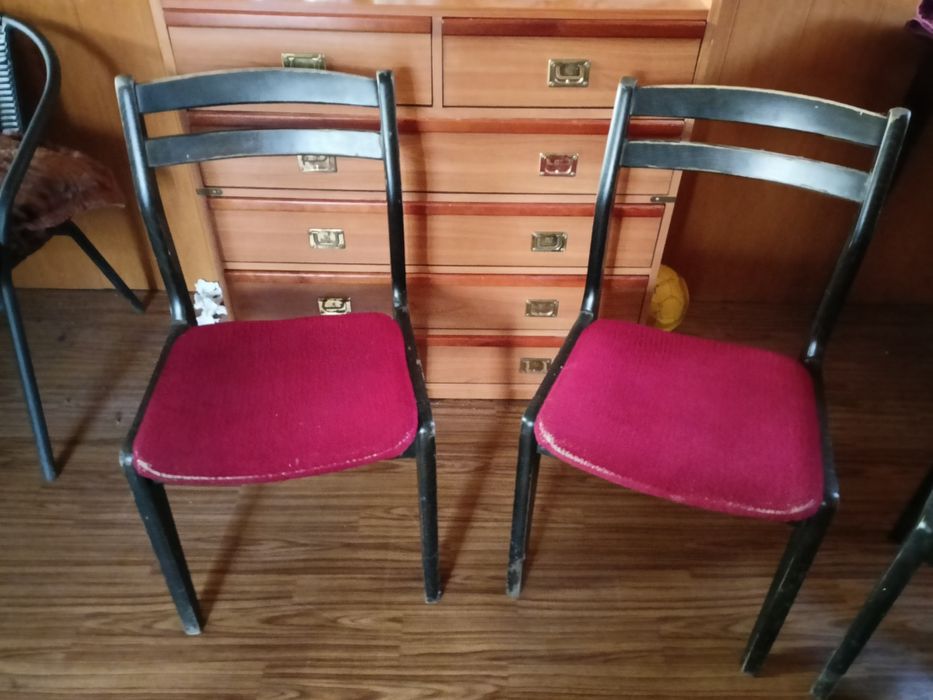 Krzesła PRL 6 sztuk