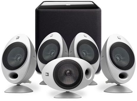 Colunas kef KHT-2005.3 + subwoofer