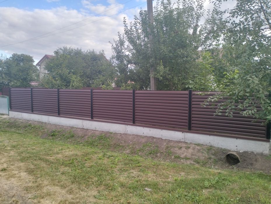 Паркани/Огорожі/Фундамент