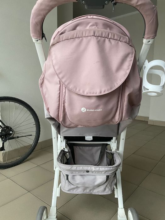 Spacerówka Euro-Cart różowa