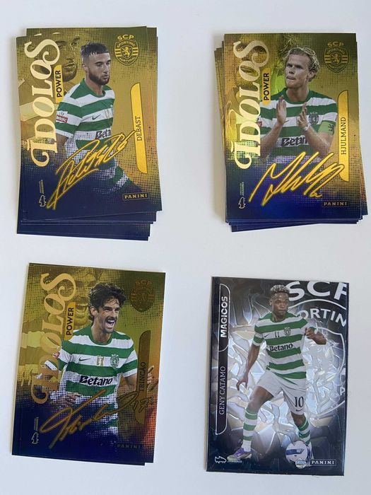 Cartas Panini Ídolos do Futebol Português 25/26
