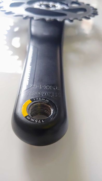 Prawe ramie korby SRAM XX1 Eagle DUB 175mm Carbon
