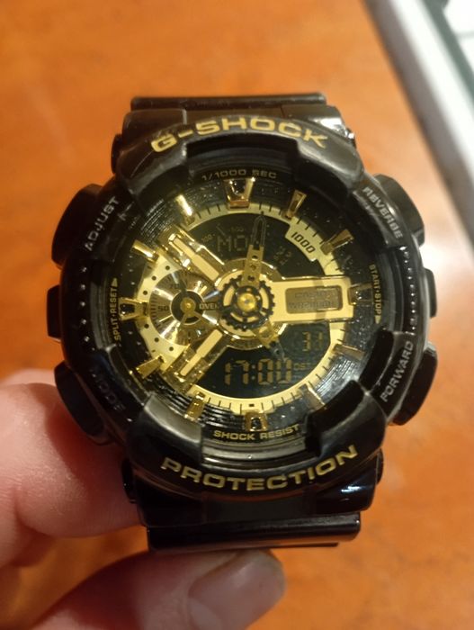 CASIO G-SHOCK GA 110gb  sprzedam uzywany  zegarek
