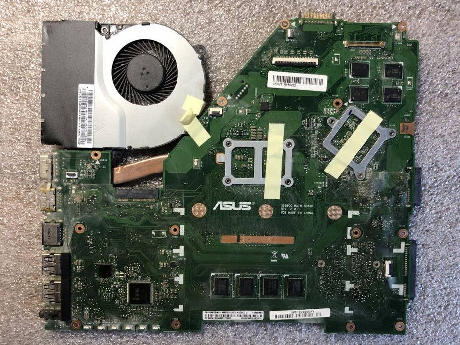 материнська плата для Asus X550 X552 R513 R510 main board робоча 100%