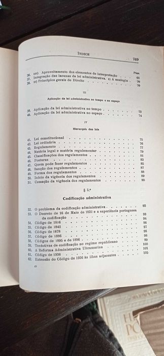 Manual de Direito Administrativo de Marcello Caetano, 1956