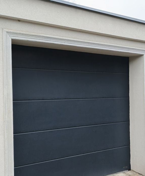 2 bramy garażowe  segmentowe WIŚNIOWSKI - 2 sztuki antracyt-rezerwacja