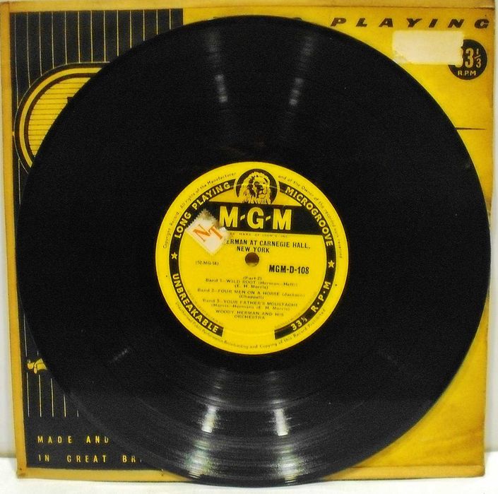 Woody Herman And His Orchestra ‎– Woody Herman At Carnegie Hall, 1953