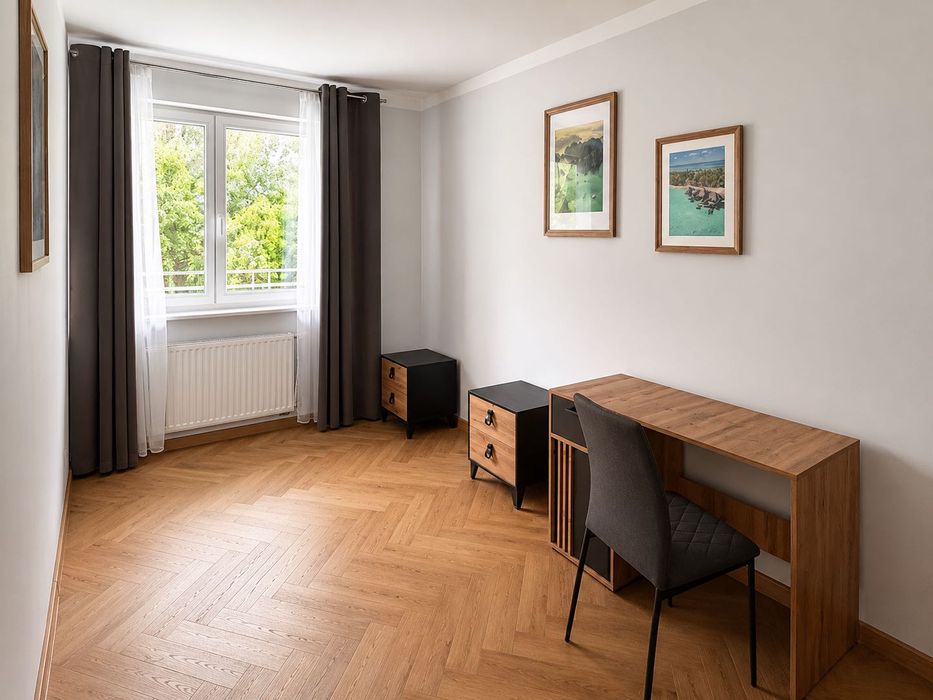 3 pokoje | Garaż | Dwa balkony | Saska Kępa | 70m2